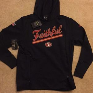 49er faithful sweatshirt nike